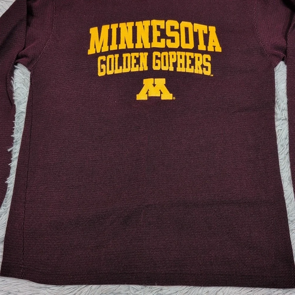 Minnesota Gophers Shirt Womens L Maroon‎ Cozy Comfort Casual Athletic Active